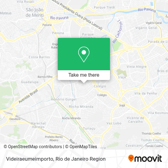 Videiraeumeimporto map
