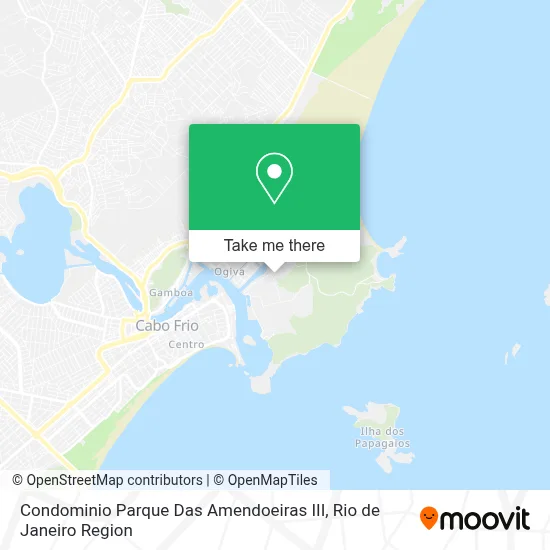 Condominio Parque Das Amendoeiras III map