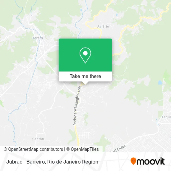 Jubrac - Barreiro map