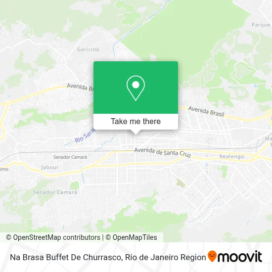 Na Brasa Buffet De Churrasco map