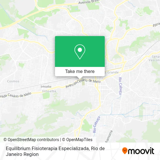 Equilibrium Fisioterapia Especializada map