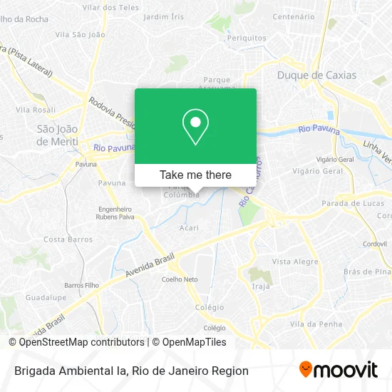 Brigada Ambiental Ia map