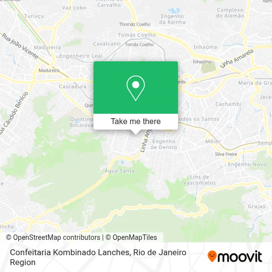 Confeitaria Kombinado Lanches map