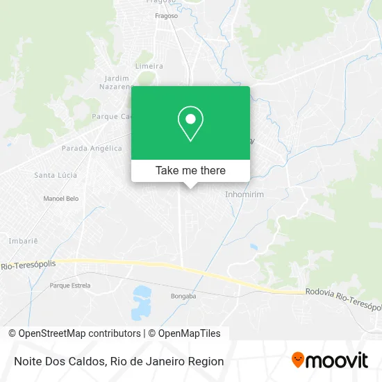 Noite Dos Caldos map