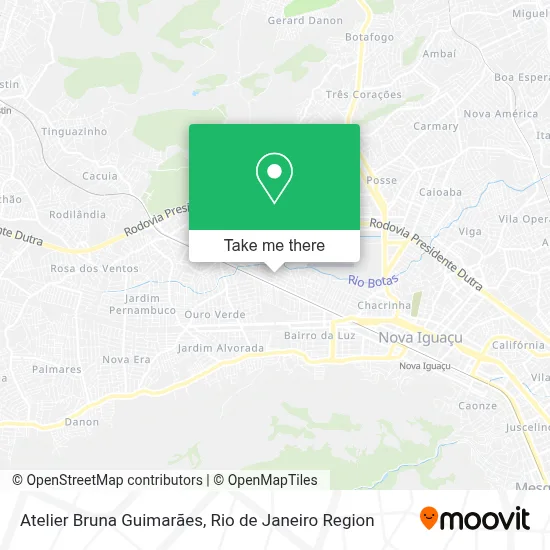 Atelier Bruna Guimarães map