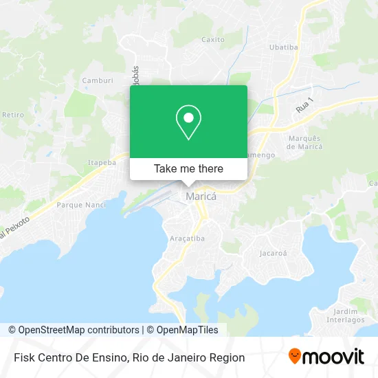 Fisk Centro De Ensino map