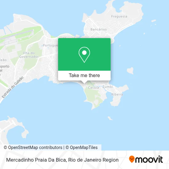 Mercadinho Praia Da Bica map
