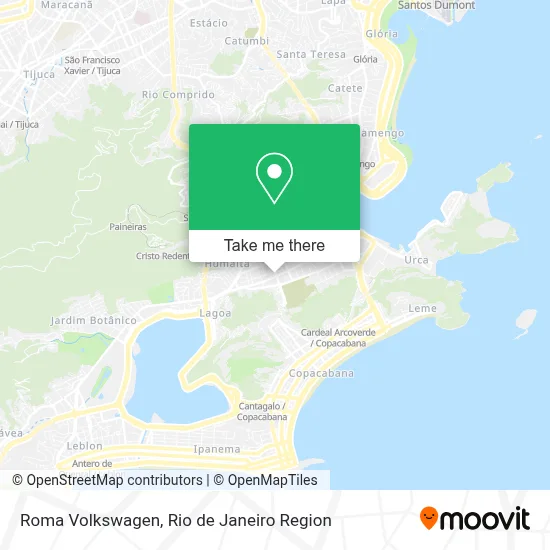 Roma Volkswagen map