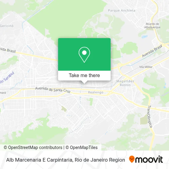 Alb Marcenaria E Carpintaria map