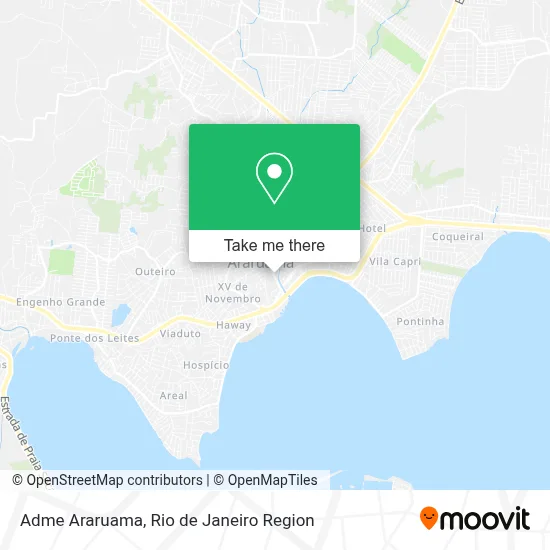Adme Araruama map