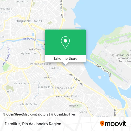 Demillus map