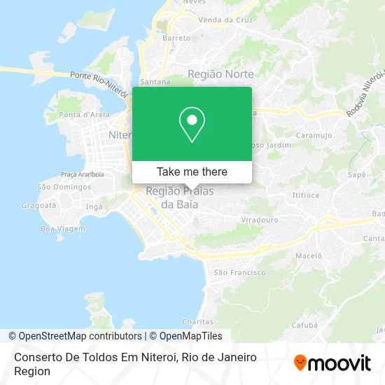 Conserto De Toldos Em Niteroi map