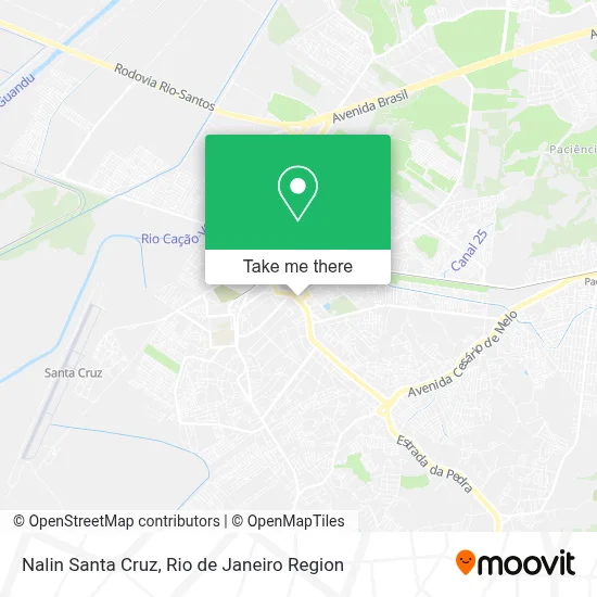 Nalin Santa Cruz map