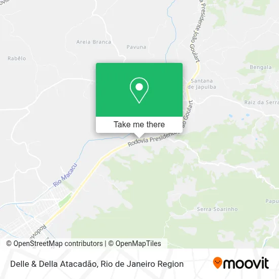 Delle & Della Atacadão map