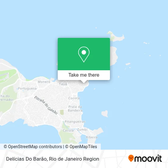 Delícias Do Barão map