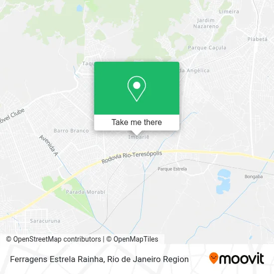 Ferragens Estrela Rainha map