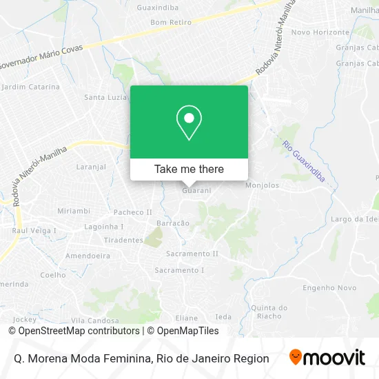 Q. Morena Moda Feminina map