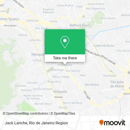 Jack Lanche map