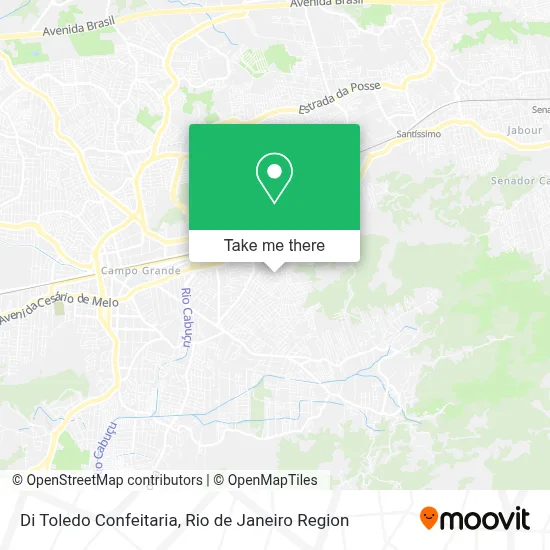 Di Toledo Confeitaria map