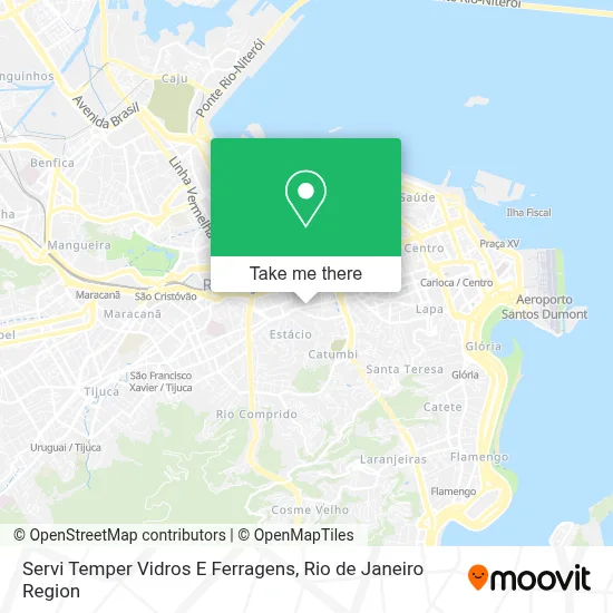 Servi Temper Vidros E Ferragens map