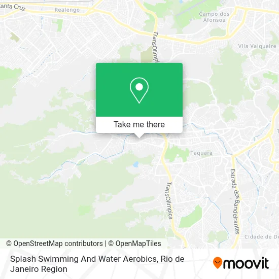 Splash Swimming And Water Aerobics map