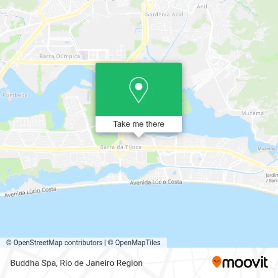 Buddha Spa map