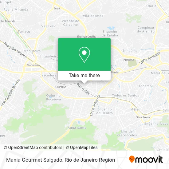 Mania Gourmet Salgado map
