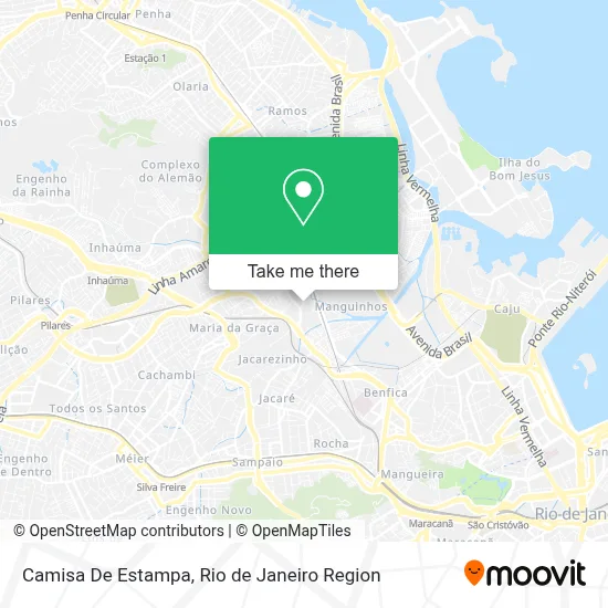 Camisa De Estampa map
