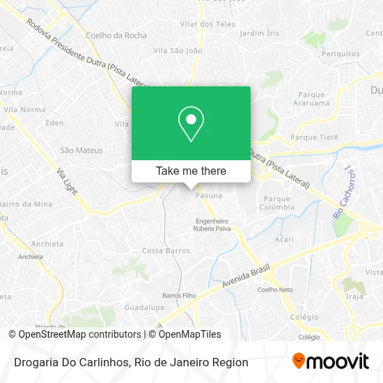 Drogaria Do Carlinhos map