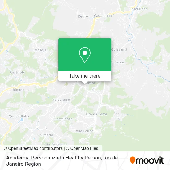 Academia Personalizada Healthy Person map