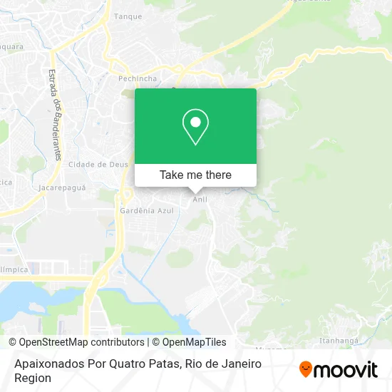 Apaixonados Por Quatro Patas map