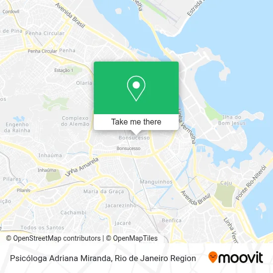 Psicóloga Adriana Miranda map