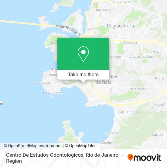 Centro De Estudos Odontologicos map