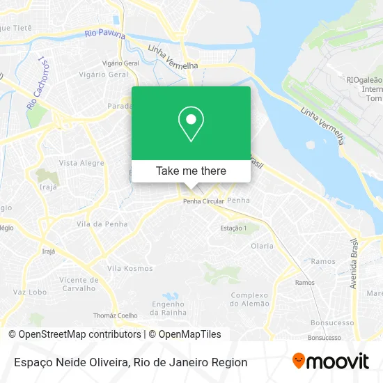 Espaço Neide Oliveira map
