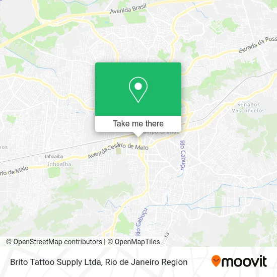 Brito Tattoo Supply Ltda map