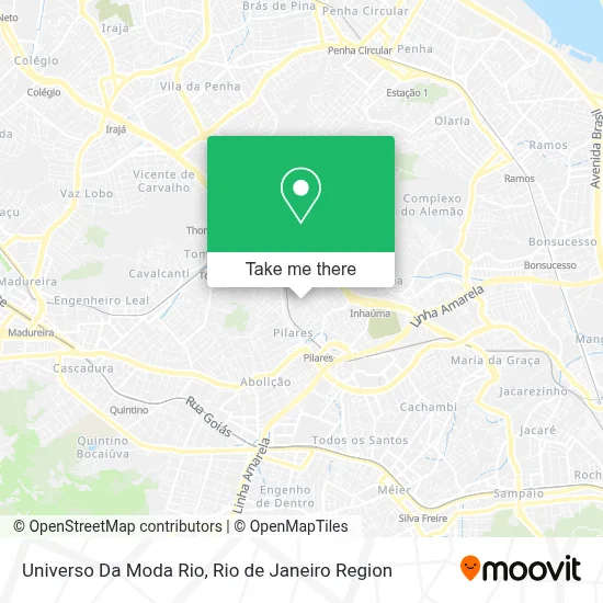 Universo Da Moda Rio map