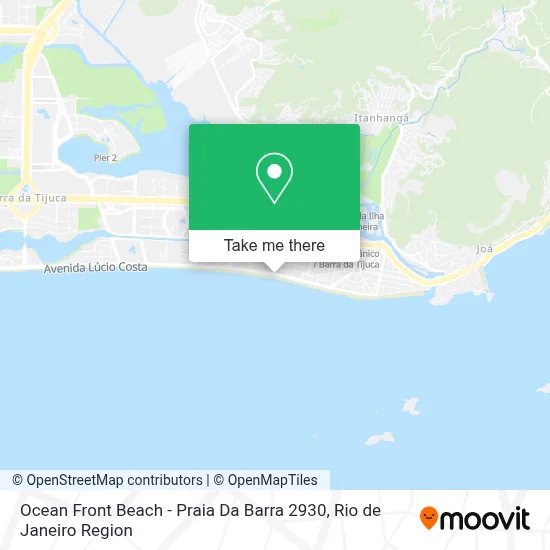 Ocean Front Beach - Praia Da Barra 2930 map