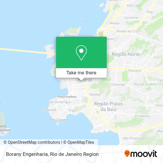 Borany Engenharia map
