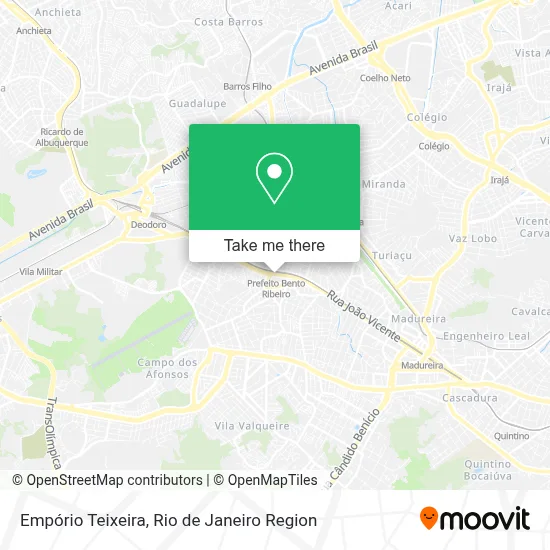 Empório Teixeira map