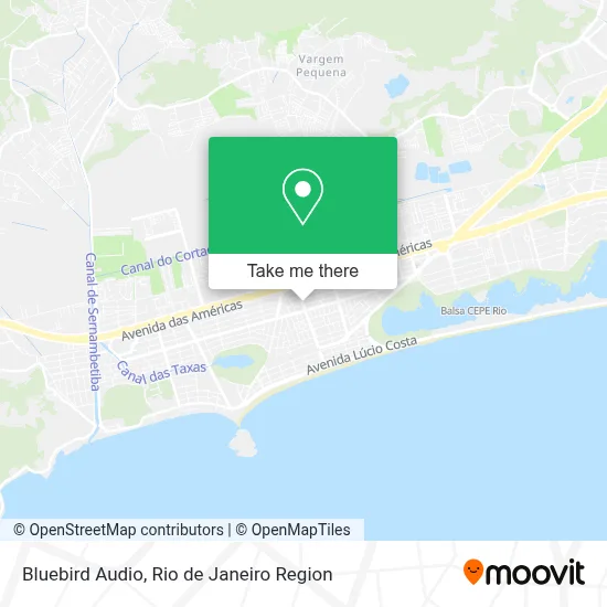 Bluebird Audio map