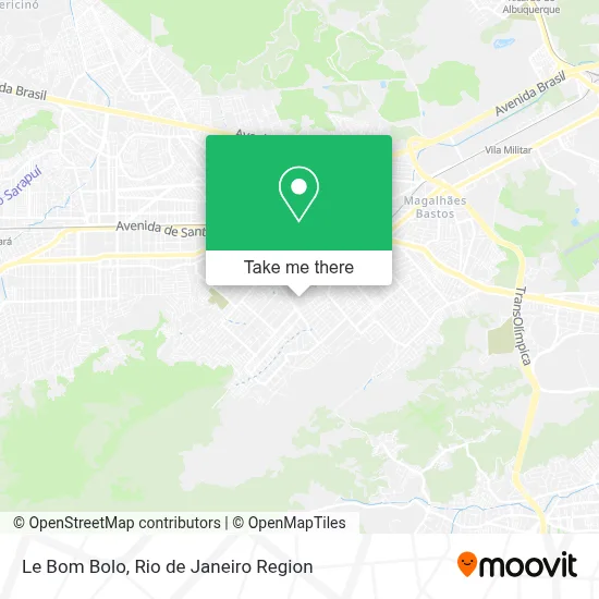 Le Bom Bolo map
