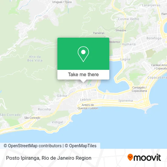 Posto Ipiranga map