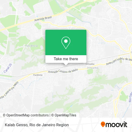 Kalab Gesso map