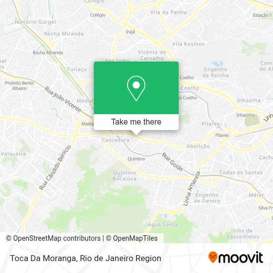 Toca Da Moranga map