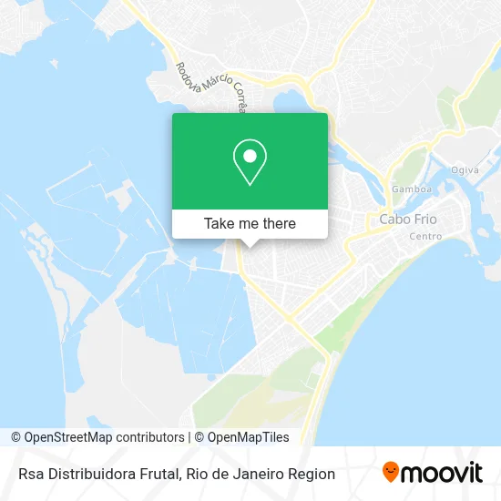 Rsa Distribuidora Frutal map