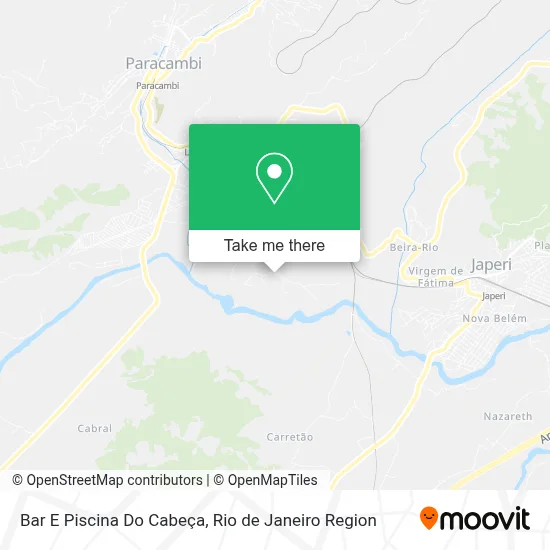Bar E Piscina Do Cabeça map