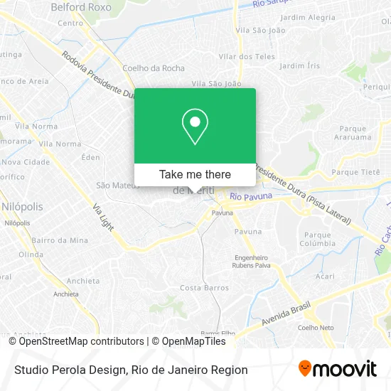 Studio Perola Design map