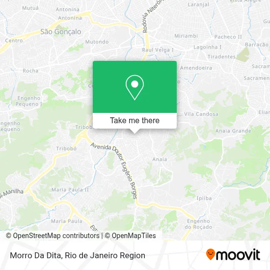 Morro Da Dita map