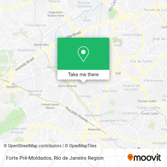 Forte Pré-Moldados map