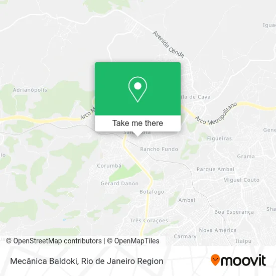 Mecânica Baldoki map